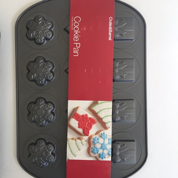 2 Snowman Holiday Trees Presents Snowflake Cakelet Cake Cookie Pans New Wilton - Picture 4 of 6